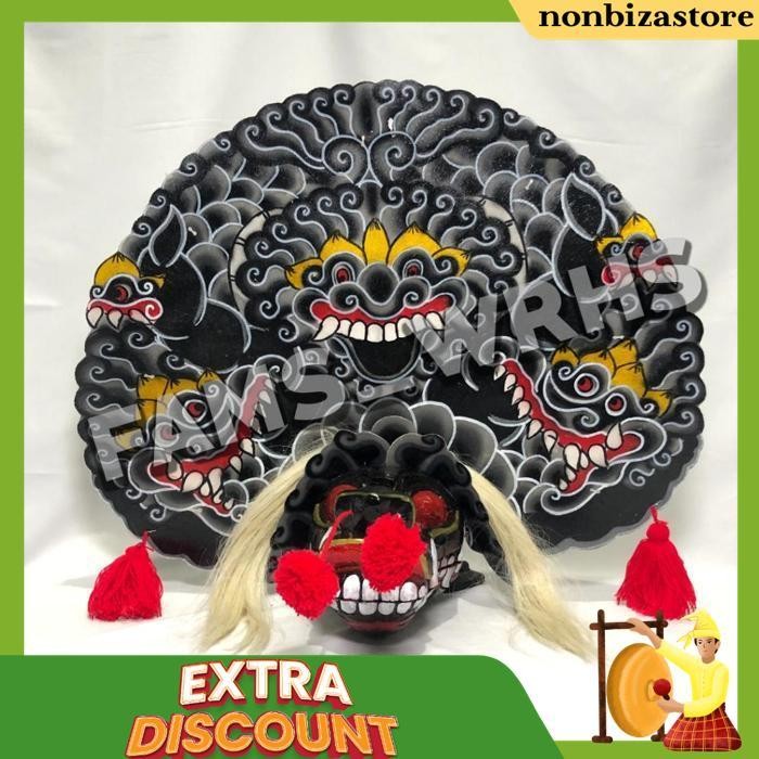 [ New ] Barongan Telon Vip Ukuran 22 Full Kayu Barongan Caplokan Kayu Murah