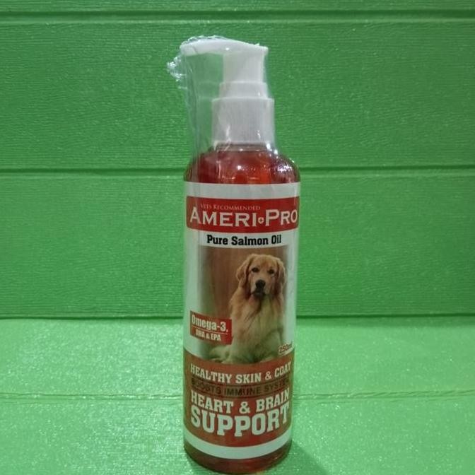HARGA DISC - Ameri-Pro pure Salmon Oil DOG minyak salmon 250ml