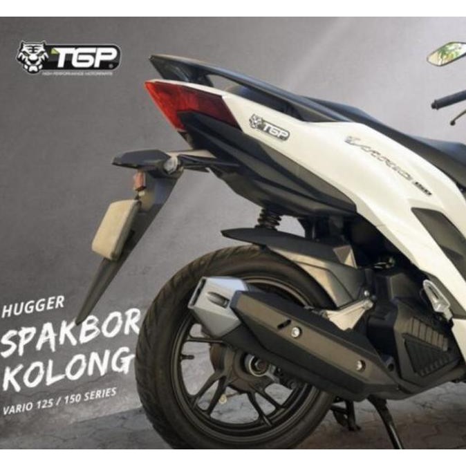 Promo SPAKBOR KOLONG TGP / HUGGER TGP VARIO 125 & VARIO 150 HITAM TGP COD