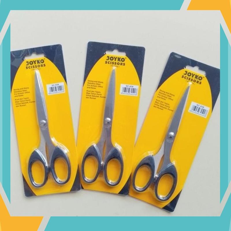 

Cuci Gudang Gunting Scissors Joyko SC-838 Sedang ( Pcs ) [ Original ] ZYP-81