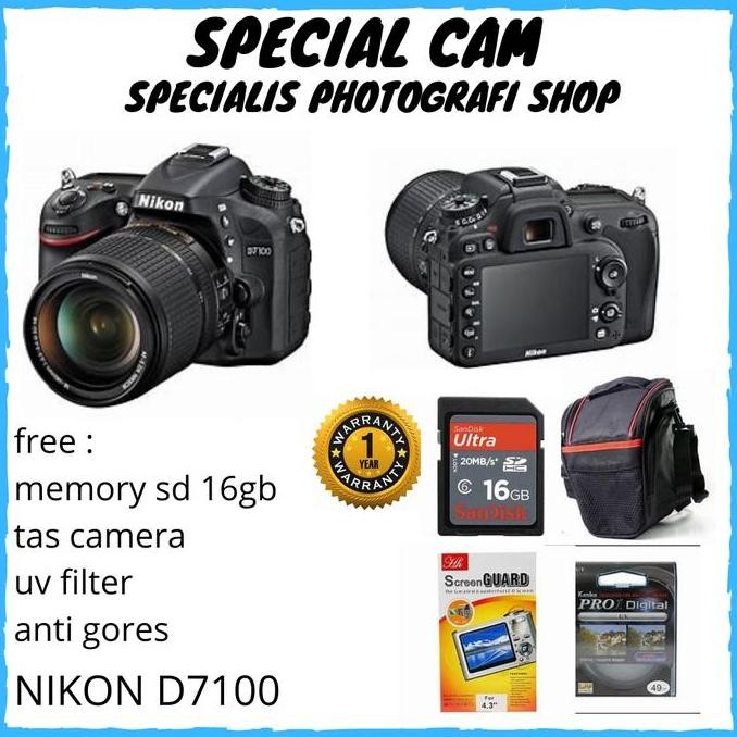 Camera Nikon D7100 Kit 18-105Mm Kit / Nikon D7100 Kit / Nikon D7100 Allshop