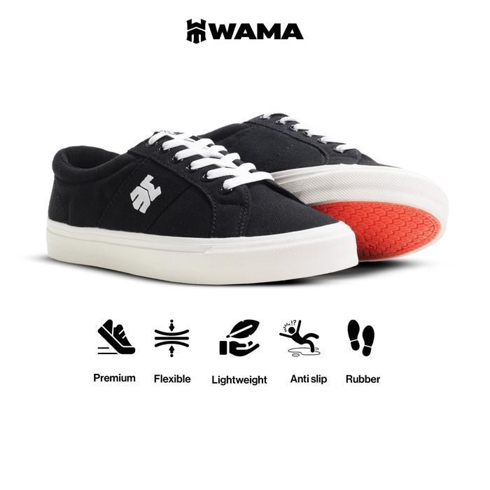 FS Sepatu Wama Obelis 36-43- SEPATU SNEAKERS PRIA WANITA VULCANIZED