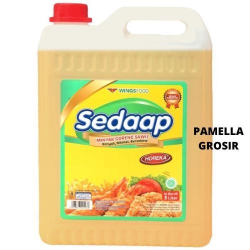 

LS MINYAK GORENG JERIGEN SEDAAP 5 LITER