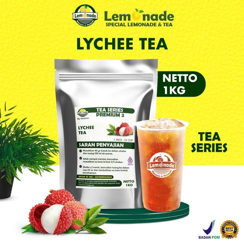 

LS Minuman Lychee Tea Bubuk Instan 1KG Praktis