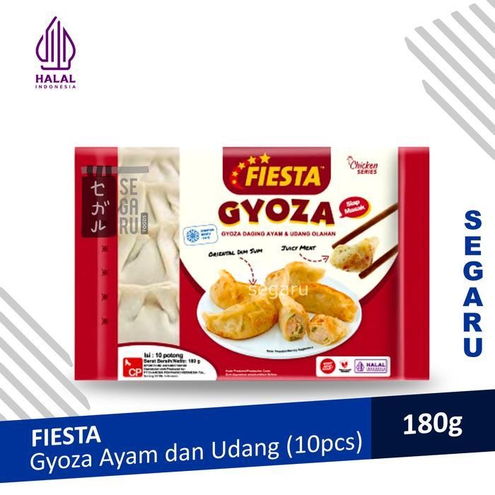 

LS FIESTA Gyoza Ayam dan Udang Halal isi 10 pcs 180 gram