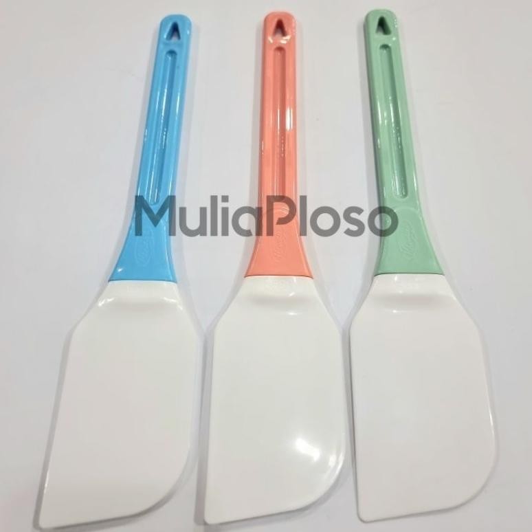 Bisa Cod Peletan Kue Velvet Solet Panjang Elastis Kualitas Premium Bpa Free Solet Rujak Spatula Plas