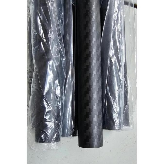 TERMURAH - meter Pipa carbon tube karbon tube OD 8mm ID 6mm tebal mm K GLosy - Doff