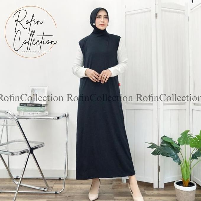 DV109 - Gamis Manset Buntung Non Lengan