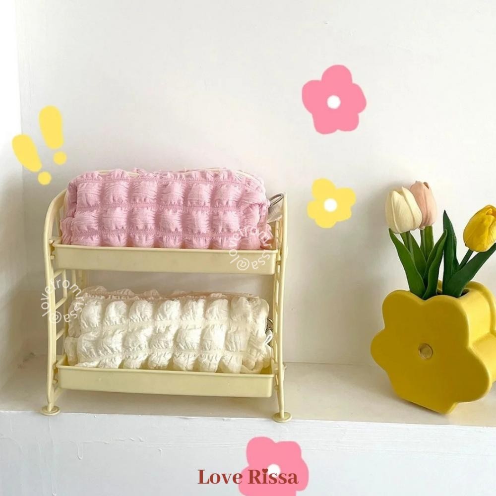 

Best - [RISSA] Pouch Cloud Cute Pencil Pouch Kecil Tempat Pensil Lucu Kotak Pensil Tempat Makeup Mini Kantong Kecil Alat Sekolah Kantor Lucu Zipper Love Rissa !!
