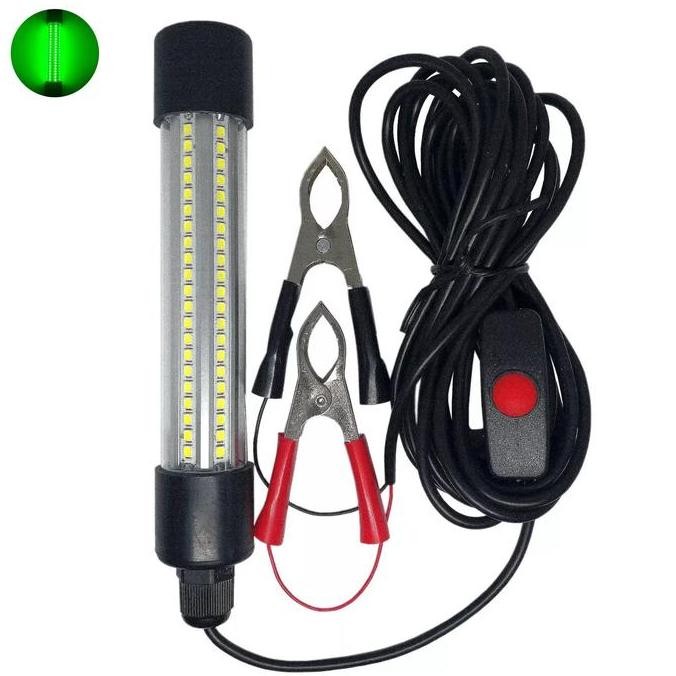 Lampu bawah air Persediaan Menarik Ikan Lampu LED Dalam Air Umpan Ikan Umpan Cahaya untuk Memancing 