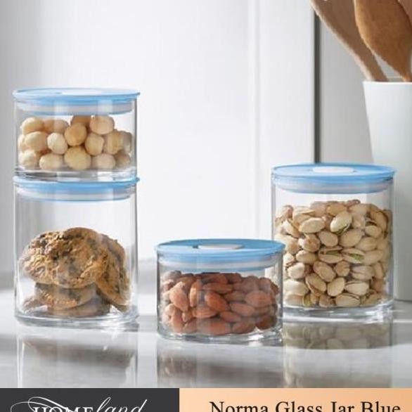 

Ocean Norma Jar Blue Toples Kaca Toples Bumbu