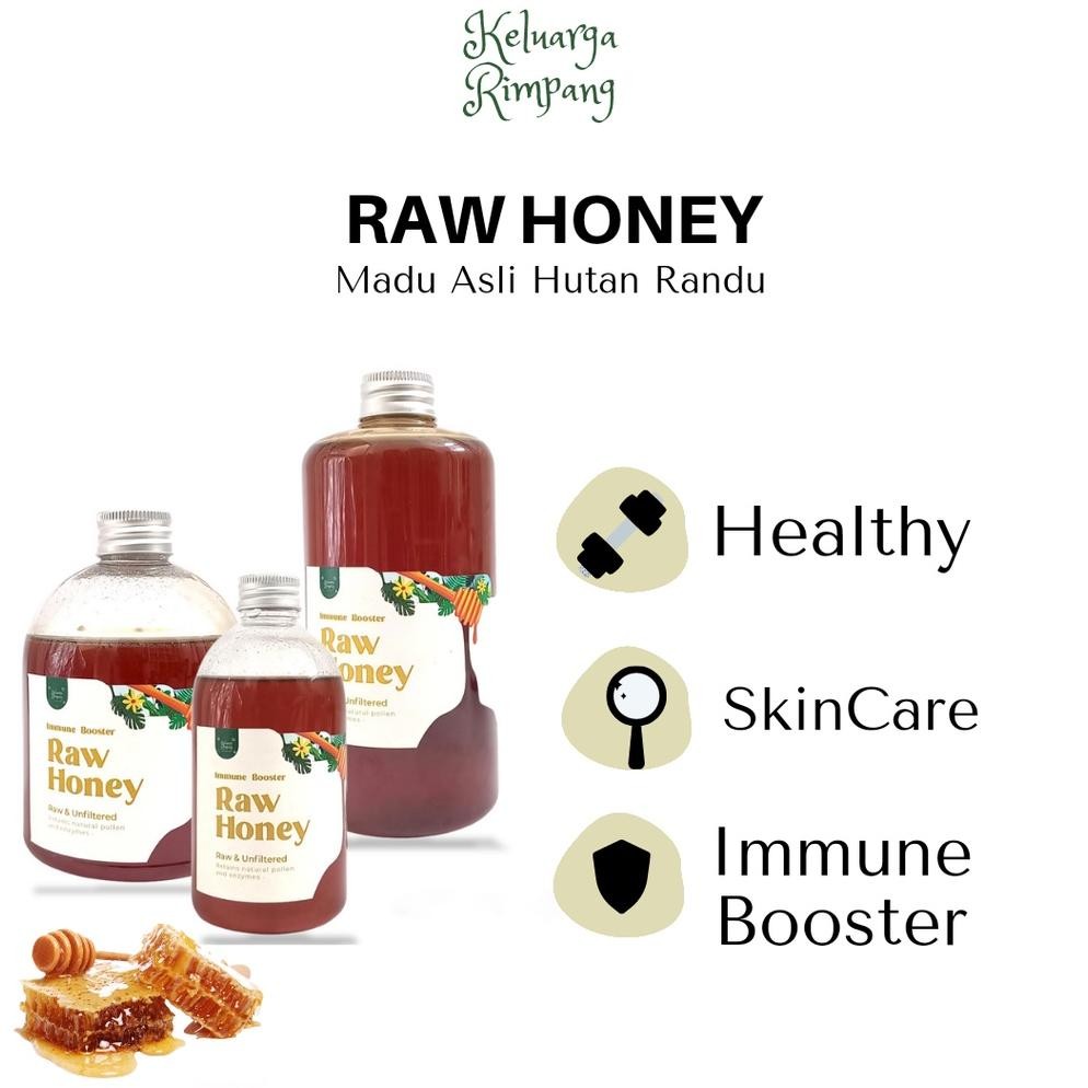 

Madu Asli Raw Honey Keluarga Rimpang Antioksidan
