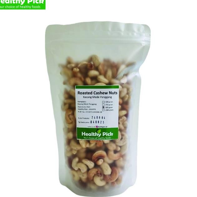 

Roasted Cashew Nuts Kacang Mede Panggang 250Gr Healthy Pi