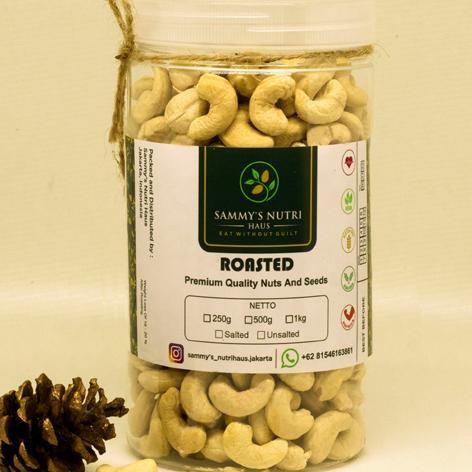 

Roasted Un Cashew W320 250G Kacang Mede Mete Panggang