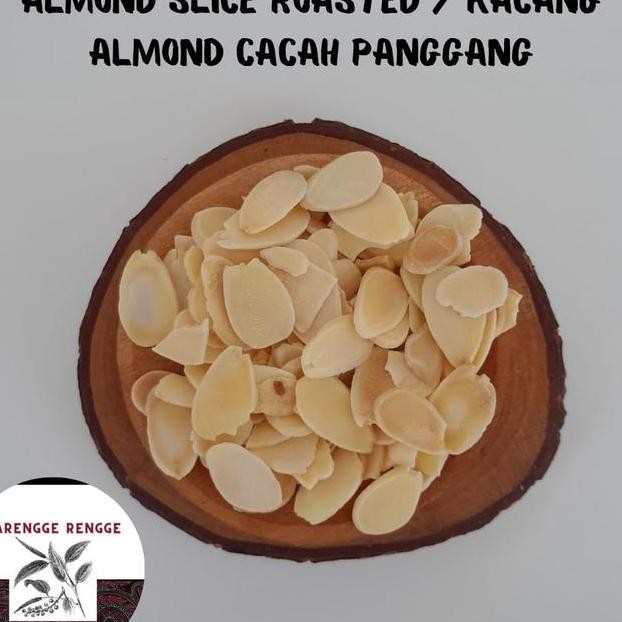 

Parenge Renge Roasted Almond Slice Panggang 1Kg Kacang Almond Slice Panggang