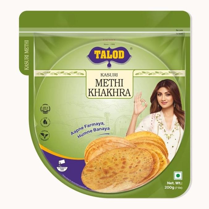 

%$%$%$%$] Talod methi khakhra 180 GM