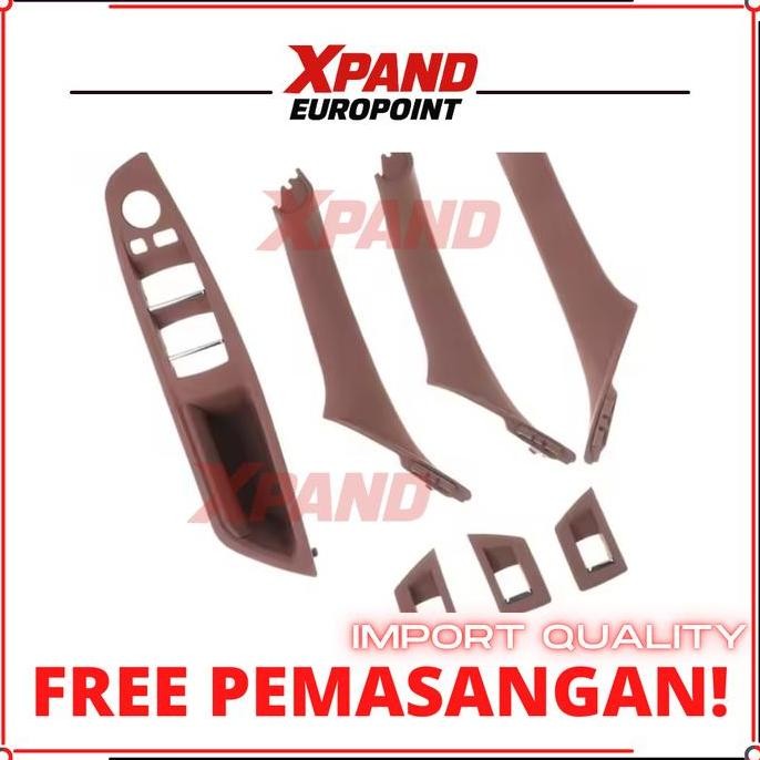 INNER DOOR HANDLE PINTU REPLACEMENT RED WINE for BMW F10