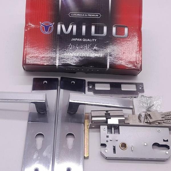 Handle Pintu Mido Stainless Osaka Ukuran Tanggung