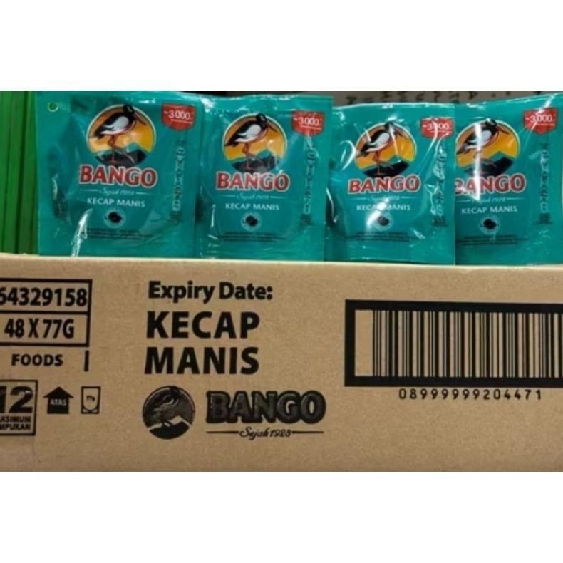 

Kecap Manis BANGO Refill 3an 1 DUS Isi 48 Pcs 77gr