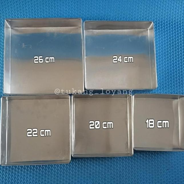 

Loyang Kue Loyang Brownies Dll Custom Ukuran