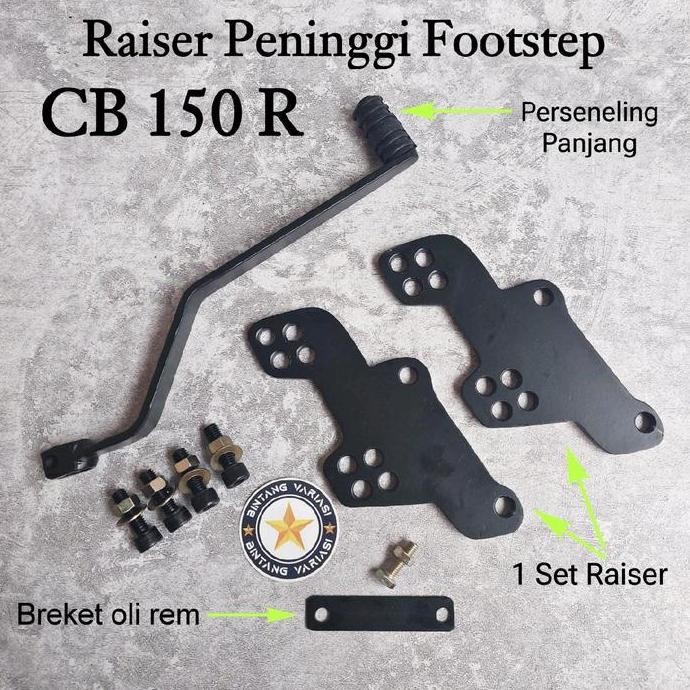 RAISER FOOTSTEP PENINGGI FOOTSTEP NEW CB150R OLD CB150 NEW CB150 X | UNDERBONE CB150R ORIGINAL DAN T