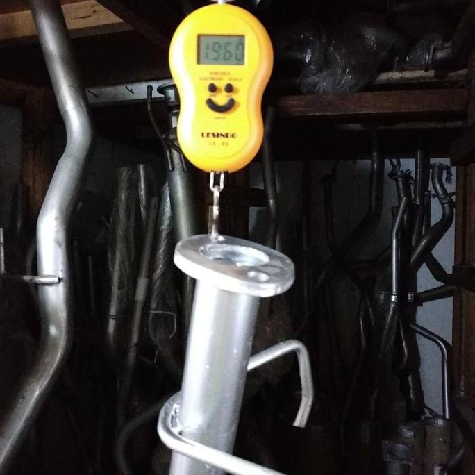 Tail Pipe Isuzu Panther TBR 52. 2.300cc. Pipa belakang Knalpot Mobil