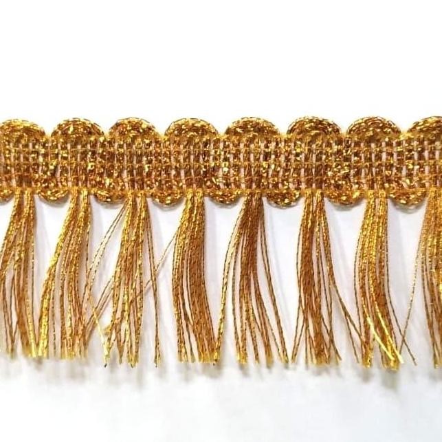 

best seller] Renda India / Renda Emas Rumbai 677 (17 yard - lebar 4.5 cm)