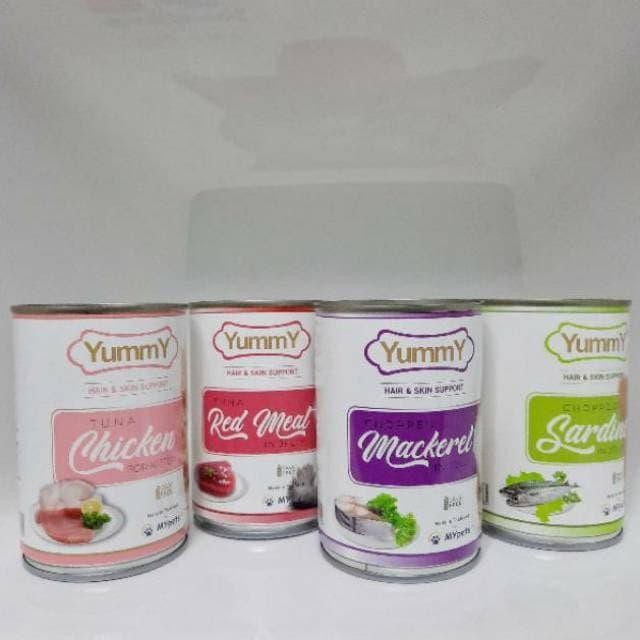 

STID Yummy kaleng 400gr makanan basah kucing