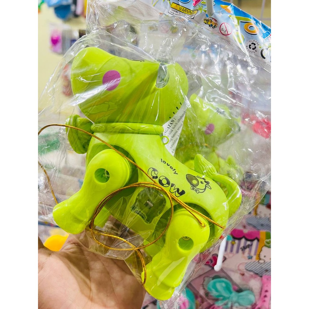 MAINAN SAPI HIJAU BISA JALAN