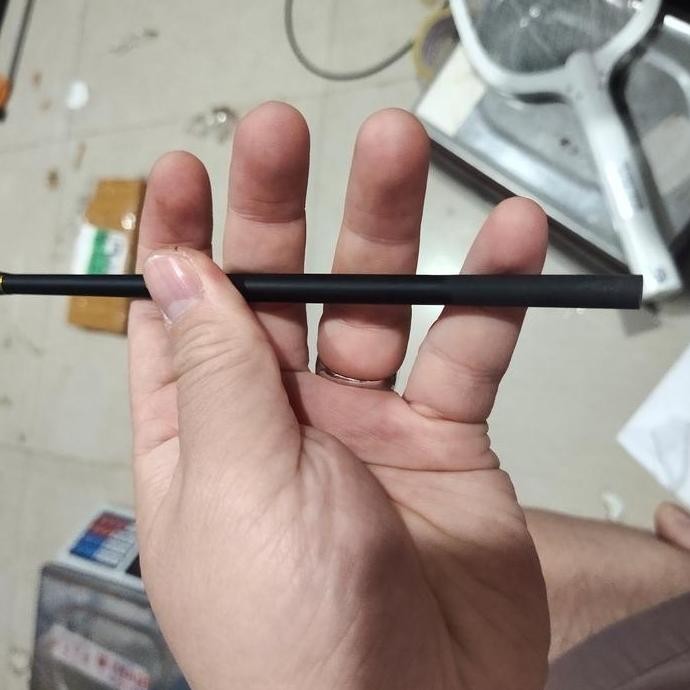 Ujung Joran Saja Solid Carbon Untuk Joran 180 Daido Kenzi