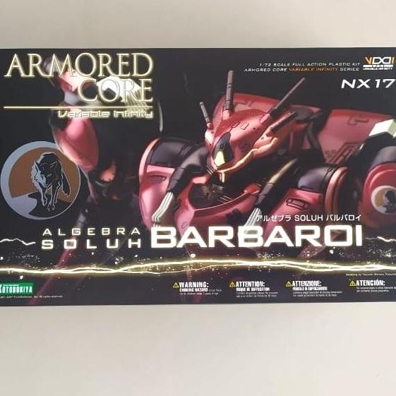 Kotobukiya 1/72 Armored Core Algebra Soluh Barbaroi