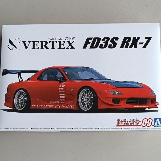 Aoshima 1/24 Vertex FD3S RX-7 '99