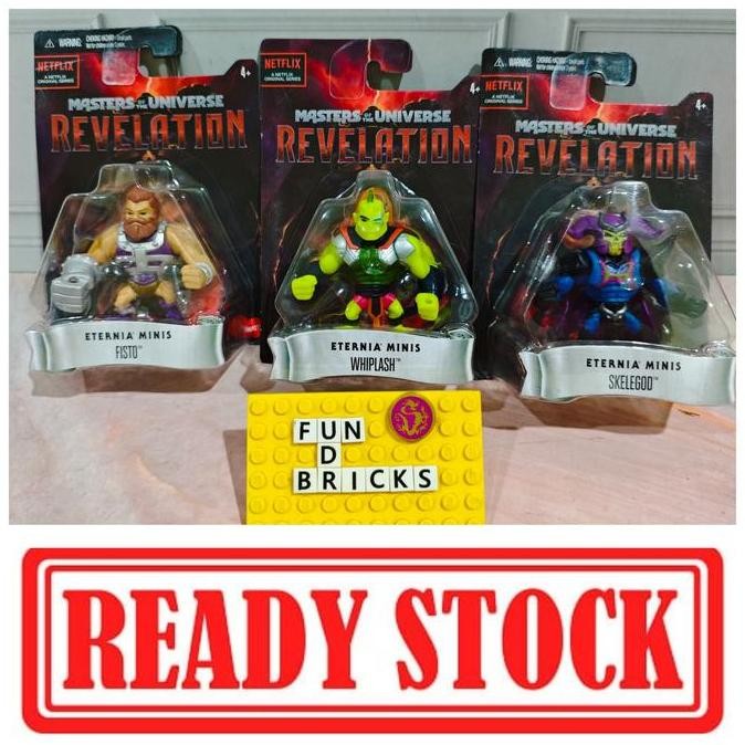 Masters Of The Universe Revelation Skelegod Whiplash Fisto