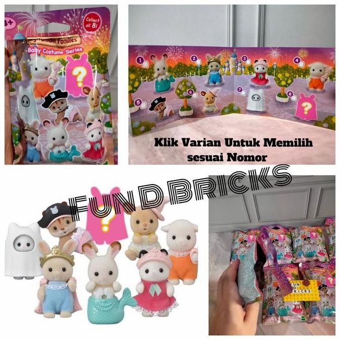 Sylvanian Baby Costume Series Ecer Satuan