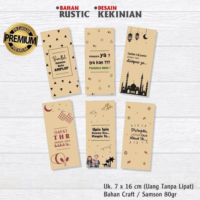 

Amplop Lebaran / Angpao Lebaran / Amplop Hari Raya Idul Fitri 1 Pack