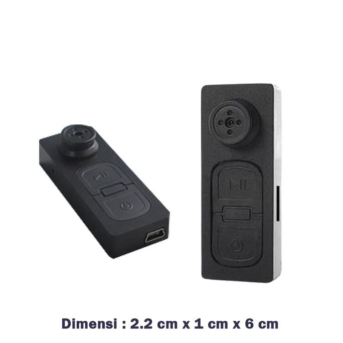 Kamera Kancing Baju - Spy Camera Kancing - Hd