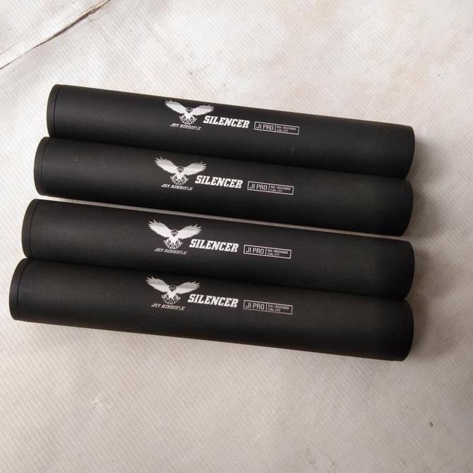 Peredam Pcp Silencer/ J1 Pro Super Senyap Od 38 Hitam Doff Terbaru Kualitas Terbaik Harga Termurah