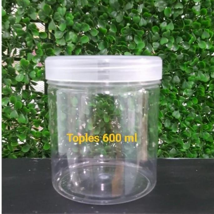 Toples plastik 500 - 600ml tabung