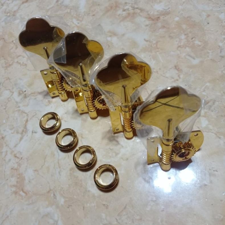 Dryer Jazz Bass 4 String Gold Set Korea