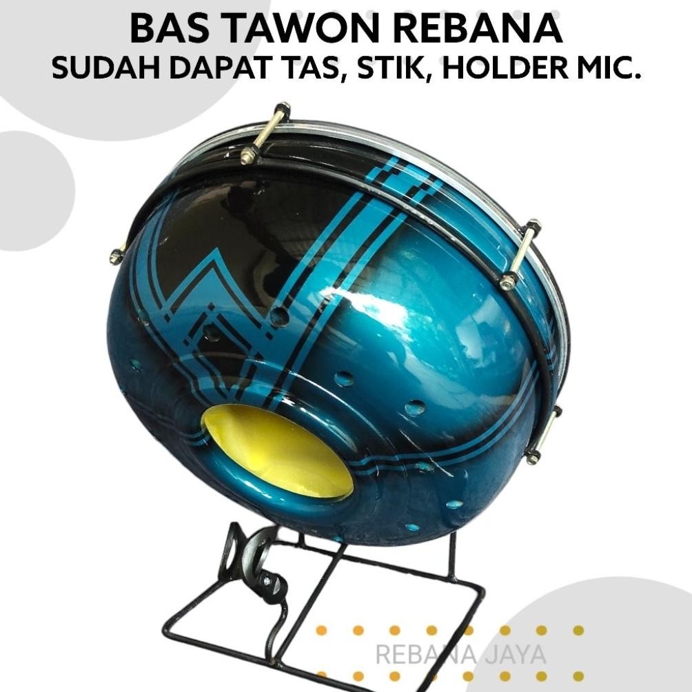 Bass Ceper Bas Tawon Rebana Hadroh Kayu Super