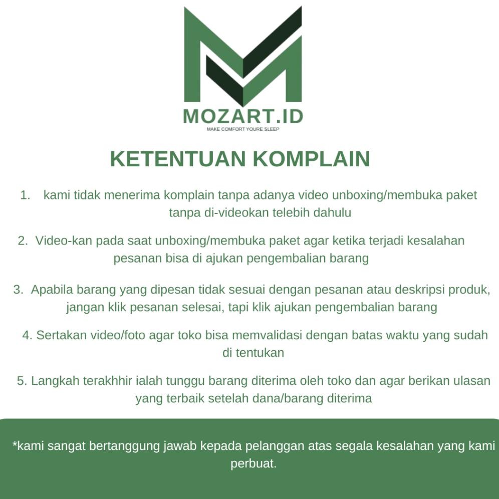 Mozart.Id - Sprei 80X180X10 - Sprei Single 80X180 Tinggi 10Cm