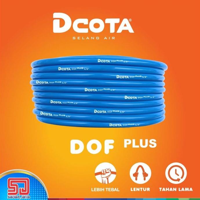 Selang Air 1/2" Dcota Dof Hijau Slang Taman Setengah Inch Flexible