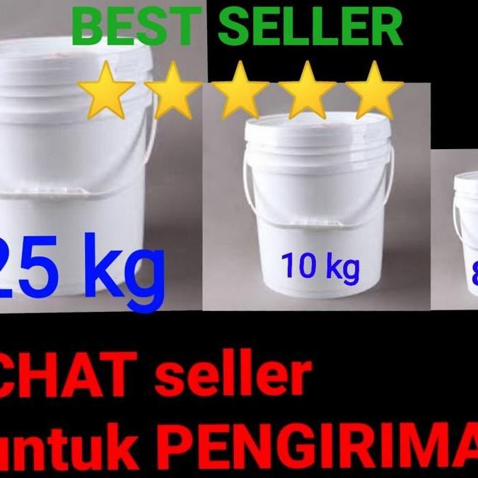 ember cat 25kg lengkap tutup