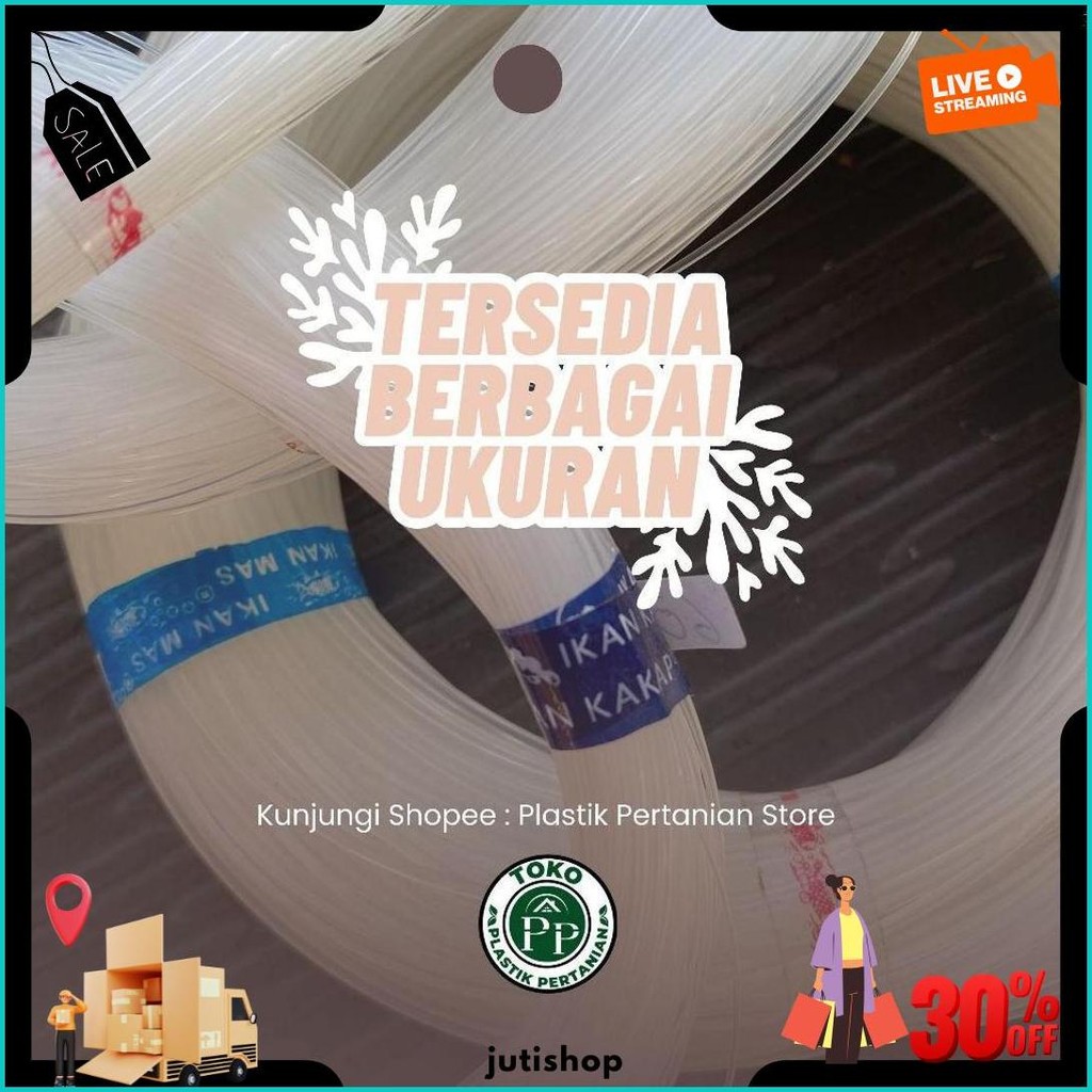 Senar Cap Ikan Kakap  Ukuran 400 (25)  Per Roll /Tali Senar Pancing / Senar Layangan Cod