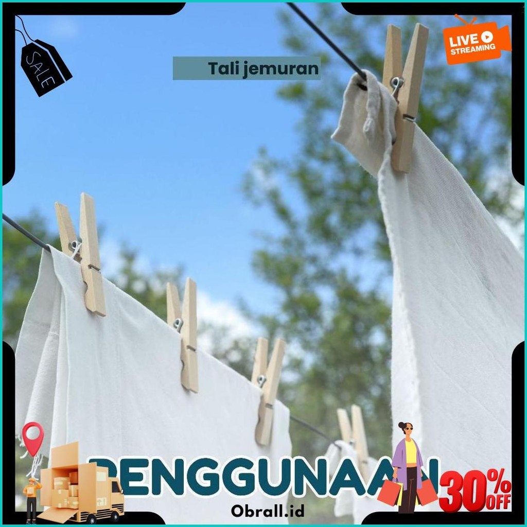 

Tali Tampar United Serbaguna Ukuran 1.5 Mm 1 Roll / Panjang 220 Meter Termurah Banget