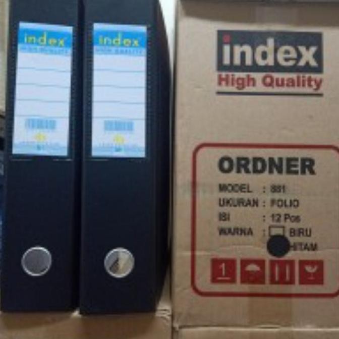 

TERMURAH - ODNER INDEX F4 7CM HTM PER DUS(12BH)