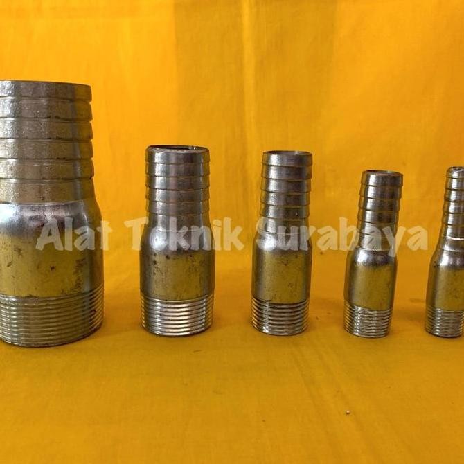 KING NEPEL 2 1/2" INCH NEPLE NEPPLE NIPEL NIPLE NAPEL SELANG HOSE