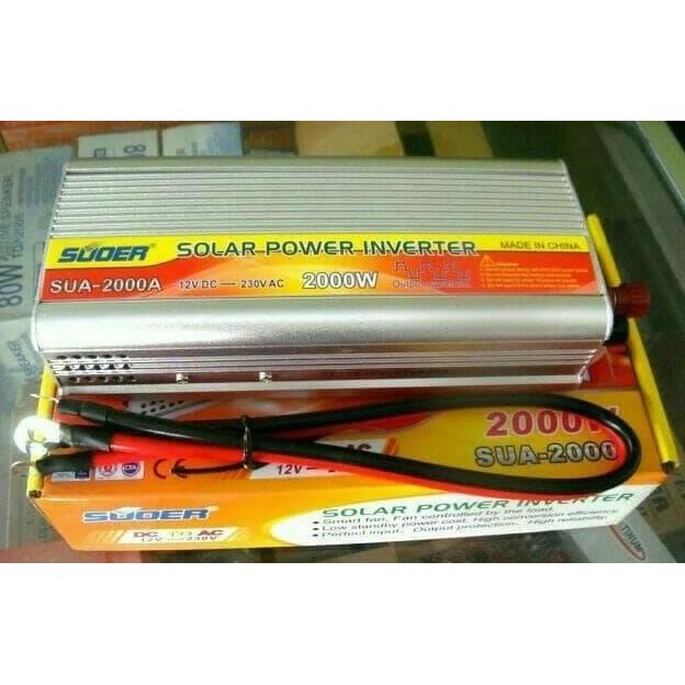 TERMURAH - Solar Power Inverter SUOER 2000w 2000 w 2000watt 2000 watt Original