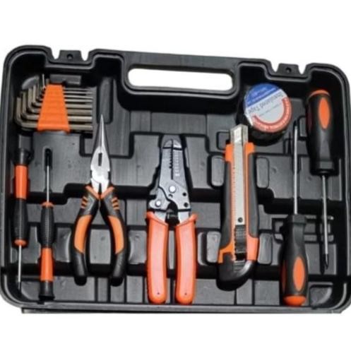 HMS Tool Kit Set Electric Hand Tool Box / Perkakas Listrik
