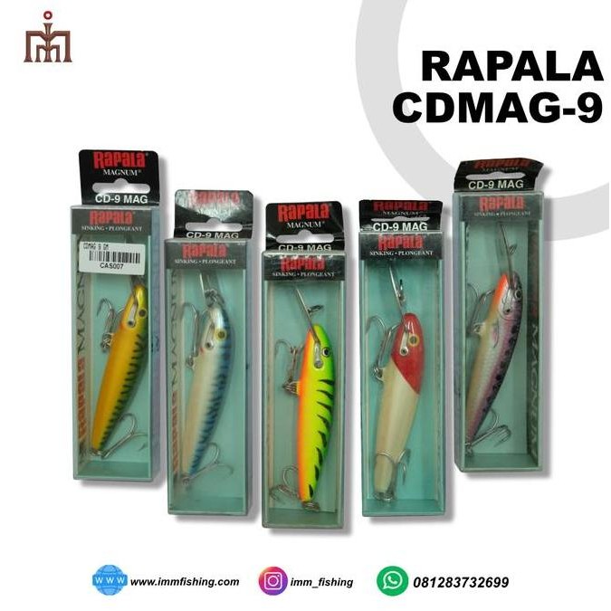 Rapala Magnum CD 9 RFSH (Redfin Shiner)